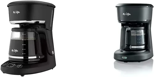 Vista 7 de Mr. Coffee® Cafetera programable de 12 tazas, prepara ahora o más tarde