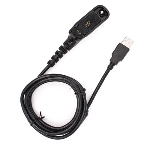 Vista 2 de Reemplazo Motorola PMKN4012B cable de programación USB, compatible con Motorola APX4000 APX6000 APX7000 XPR6350 XPR6550 XPR6580 XPR7350 XPR7380
