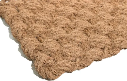 Vista 4 de Imports Decor - Alfombra de yute natural, Almirante, 18 x 30 pulgadas