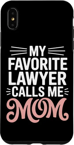 Vista 11 de My Favorite Lawyer Calls Me Mom Proud Law School Parent Case for iPhone 17