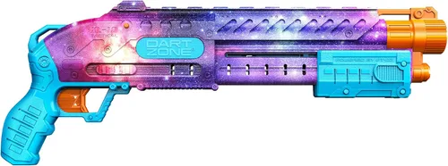 Vista 3 de Dart Zone Liberator - Pistola de acción con resorte, compatible con Nerf Rival