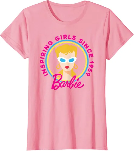 Vista 13 de Barbie - Camiseta inspiradora del 60 aniversario para niñas desde los 59 Negro