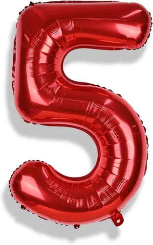 Vista 60 de Globos de Sirena Número 0 de 40 Pulgadas, Juego de Globos de Números Grandes Morado Verde Azulado Arcoíris 0-9, Globos de Números de Papel de Azul