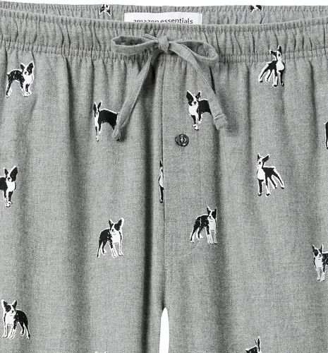 Vista 4 de Tienda Essentials - Pantalón de pijama de franela para hombre disponible en tallas grandes y altas
