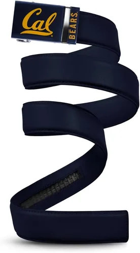 Vista 28 de Mission Belt Con licencia oficial de la NC Alabama Crimson Tide Crimson Tide (Cuero Negro)