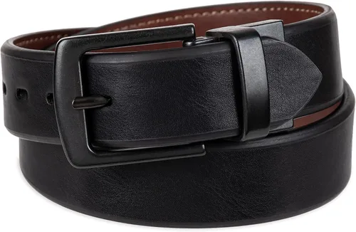 Vista 2 de Levi's Cinturón para niños grandes, cinturón reversible dos en uno informal apto para la escuela