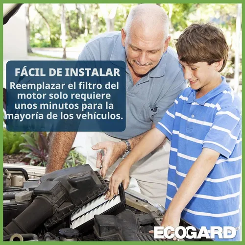 Vista 5 de EcoGard, filtro de aire especial para Nissan, XA10423