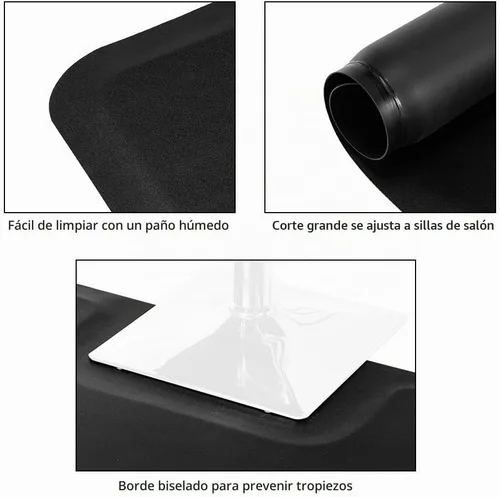 Vista 6 de Winado - Tapete rectangular antifatiga de 3 x 4 pies, 1/2 pulgada, base cuadrada