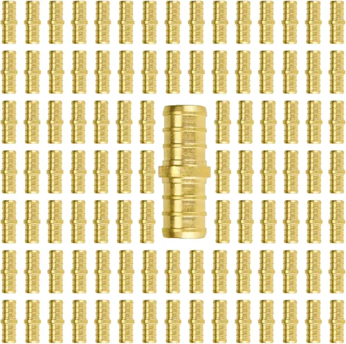 Vista 52 de SUNGATOR Paquete de 2 acoplamientos Pex de 1 pulgada, accesorios Pex de 1 pulgada