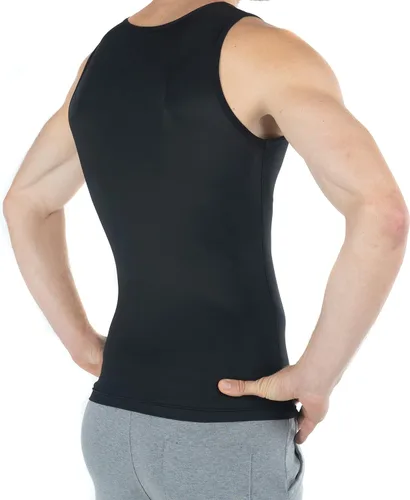 Vista 2 de Kewlioo Camiseta sin mangas adelgazante para hombre Fajas moldeadoras para hombre Chaleco adelgazante premium Comodidad durante todo el día