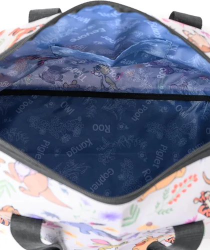 Vista 3 de Disney Bolsa de lona Mickey Mouse Friends con estampado de viaje de fin de semana