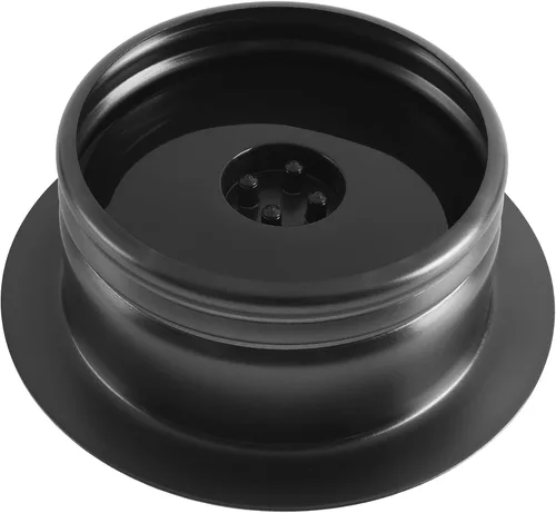 Vista 8 de LQS Brida de eliminación de basura para fregadero de cocina y tapón de fregadero, ajuste de orificio de drenaje estándar de 3-1/2 pulgadas