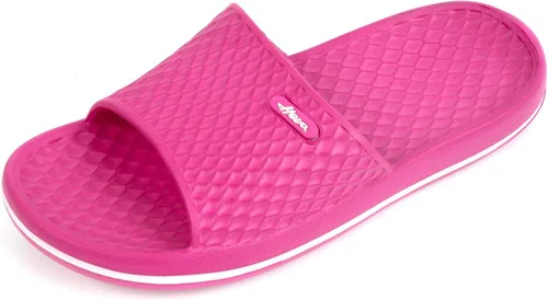 Vista 10 de FUNKYMONKEY - Sandalias de baño para mujer, sandalias para el interior del hogar, playa, antideslizantes