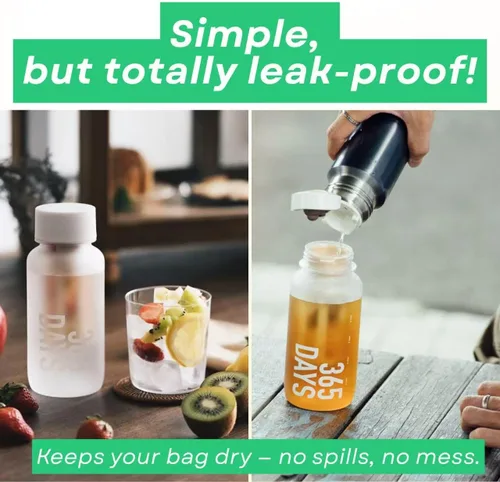 Vista 7 de WEMUG Máquina portátil de preparación en frío, 18.6 oz, diseño moderno y simple, a prueba de fugas, ultraligera, sin BPA, plástico duradero, 365