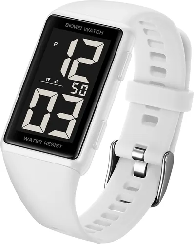 Vista 17 de Fanmis - Reloj led, digital, correa de silicona, unisex.
