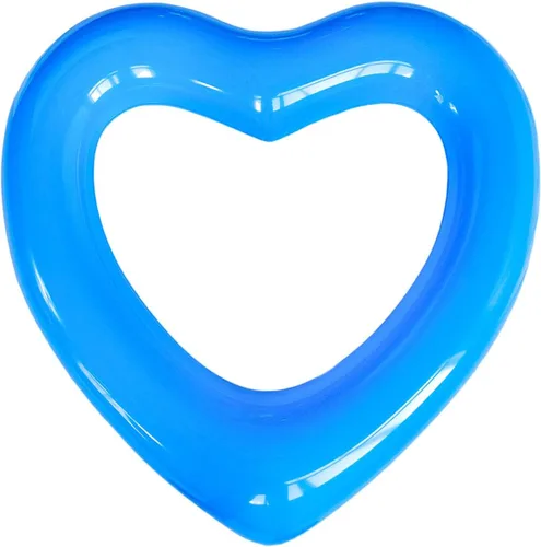 Vista 4 de ZHUYNXIR Tubo flotante de piscina con forma de corazón, diversión en el agua, juguetes de fiesta en la playa para niños, accesorios de diseño