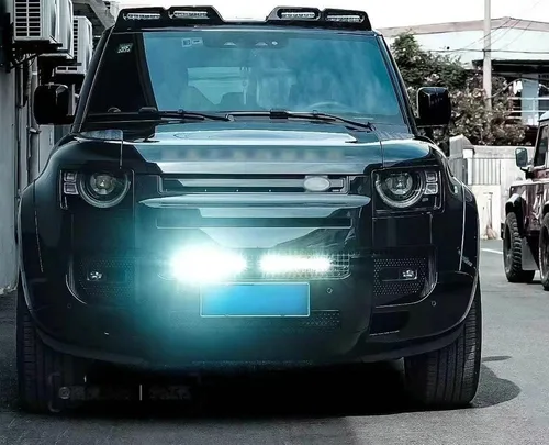 Vista 7 de Barra de lámpara LED DRL 4 cápsulas para techo LR 2 puertas 4 puertas Defender 110 90 L663 L851 2020-2023