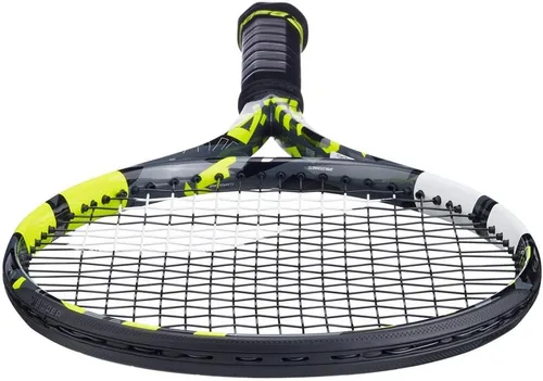 Vista 3 de Babolat Pure Aero 98 Raqueta de tenis encordada con 16g Syn Gut a tensión media