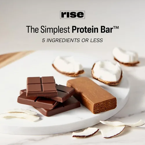 Vista 5 de Barritas de proteínas Rise sin gluten