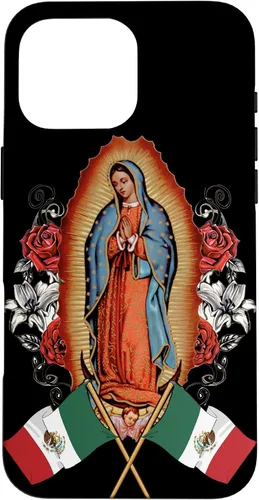 Vista 18 de Funda para iPhone 12 mini Nuestra Señora Virgen De Guadalupe Virgen María Mexicana