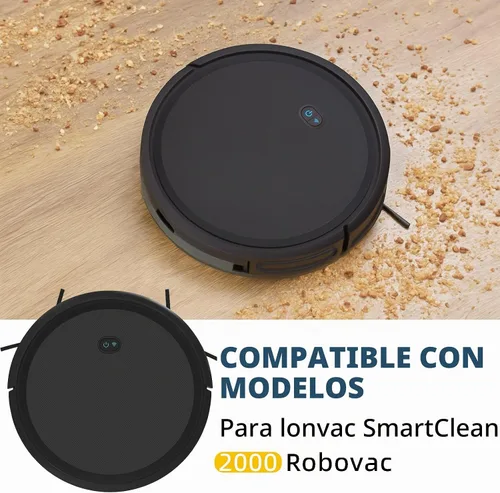 Vista 2 de SmartClean 2000 Kit de accesorios para aspiradora Ionvac SmartClean 2000 Robovac - 2 cepillos principales, 1 cubierta de rodillo, 6 filtros Hepa, 6
