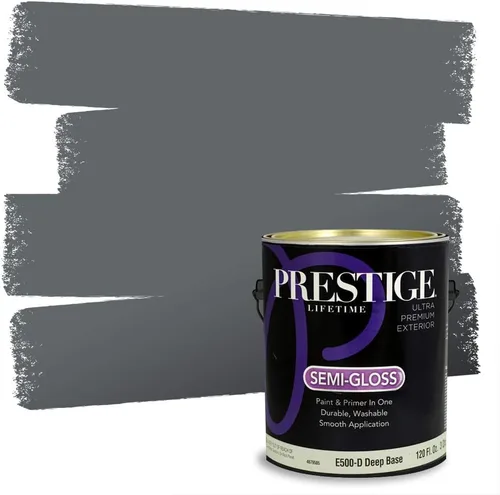 Vista 38 de Prestige Paints - 2 en 1, pintura base y pintura de exterior, P400-D-SW7053