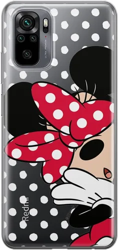 Vista 23 de ERT GROUP Funda de teléfono móvil para Xiaomi REDMI Note 10/10S original y con licencia oficial de Disney, Mickey & Minnie 001, adaptada óptimamente