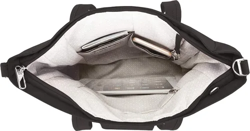 Vista 3 de Mochila convertible antirrobo Essentials, Negro -, Mochila convertiblebolsa de mano