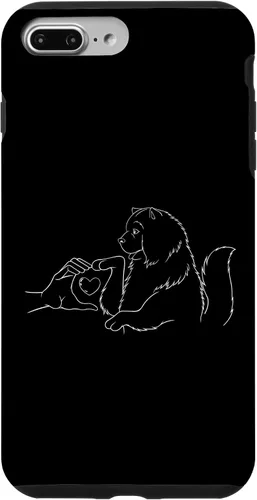 Vista 10 de Funda para iPhone 15 Line Art Chow Chow Dog Chows