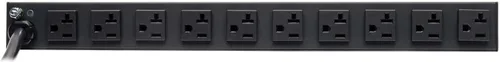 Vista 2 de Tripp Lite Isobar - Regleta de protección contra sobretensiones para servidor de red de 12 salidas, cable de 15 pies con enchufe L5-20P, 3840