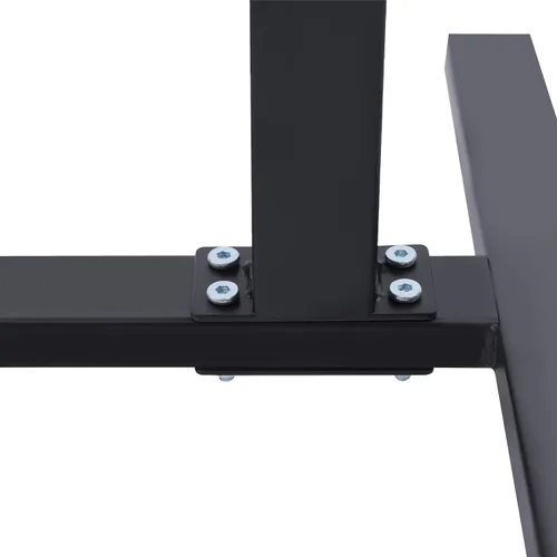 Vista 7 de Mesa móvil para laptop, mesa de noche ajustable para colocar sobre la cama, escritorio de pie para computadora portátil, mesa inclinable sobre