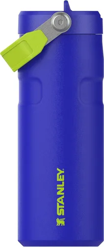 Vista 50 de STANLEY - Botella de agua IceFlow Flip Straw 2.0 con pajilla abatible, abertura más grande, acero inoxidable aislado, sin bisfenol A, 16 onzas