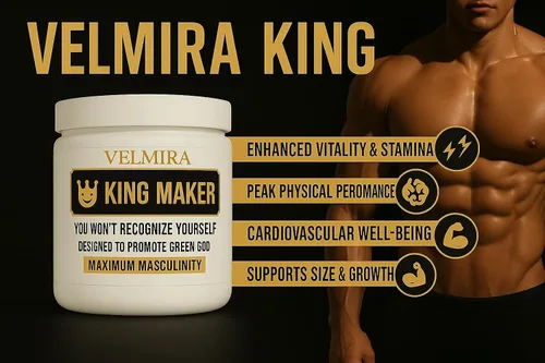 Vista 6 de Velmira® King Maker Suplemento para hombres y mujeres 13 en 1. Sin azúcar. Apoyo energético. Recuperación muscular. Apoyo para la salud