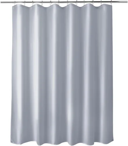 Vista 13 de Titanker Forro de cortina de ducha de tela, azul bebé, impermeable, ligero, lavable a máquina, 70 x 72 pulgadas