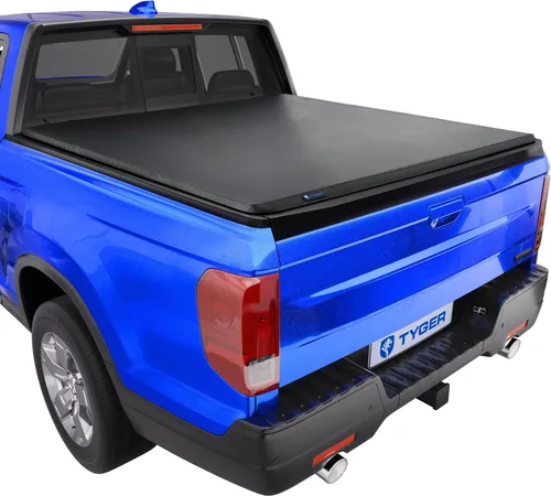 Vista 8 de Tyger Auto T1 - Funda enrollable suave para cama de camioneta, compatible con Honda Ridgeline 2017-2026 Cama de 5'4" (64") TG-BC1H9065