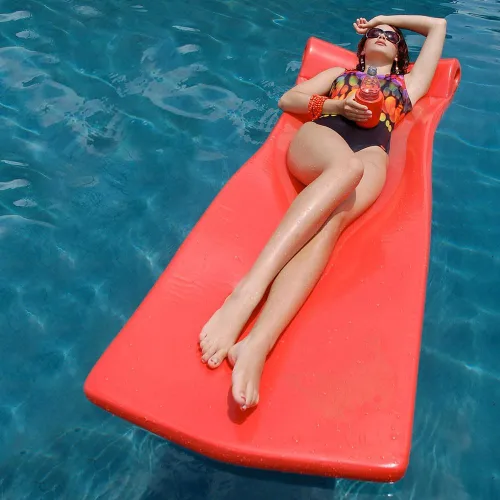 Vista 2 de Robelle Flotador de piscina extra premium, coral