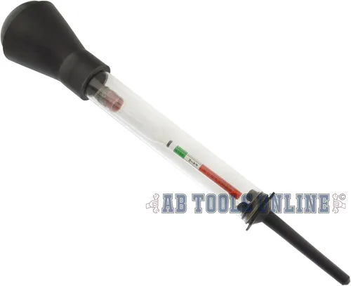 Vista 5 de AB Tools Prueba de hidrómetro de batería Densidad de nivel de electrolito Gravedad específica de ácido de plomo