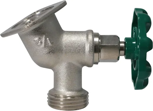 Vista 6 de XFITTING 1/2" hembra NPT x 3/4 GHT Sillcocks, GHT (manguera de jardín roscada) - latón 26-2-3 (1)