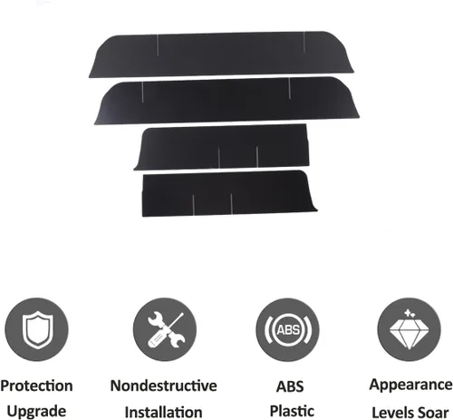 Vista 7 de Divisor de caja de almacenamiento de carga para maletero de automóvil para Mazda MX-5 ND 2015-2023 Divisores de maletero ABS Negro Divisores