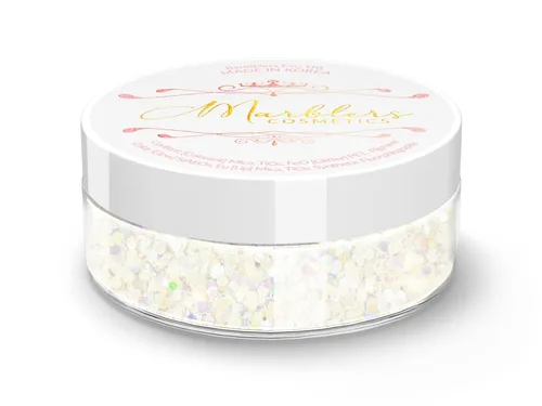 Vista 88 de MARBLERS Polvo de mica natural grueso [perla azul acero] 0.11 onzas (0.11 oz) altamente pigmentado no tóxico, vegano, libre de crueldad animal