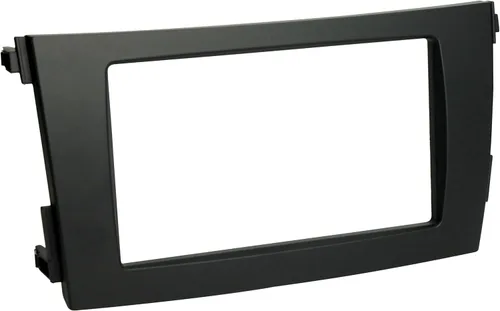 Vista 2 de Scosche TA2101B compatible con Toyota Corolla ISO 2009-13 doble DIN y DIN+Pocket Dash Kit, negro