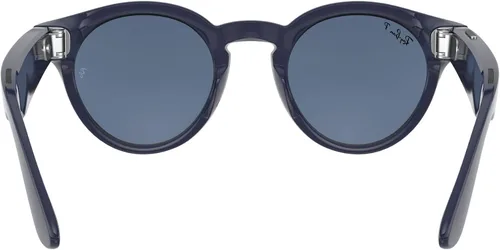 Vista 4 de Ray-Ban Unisex Sunglasses Black Frame, Green Lenses, 48MM Azul