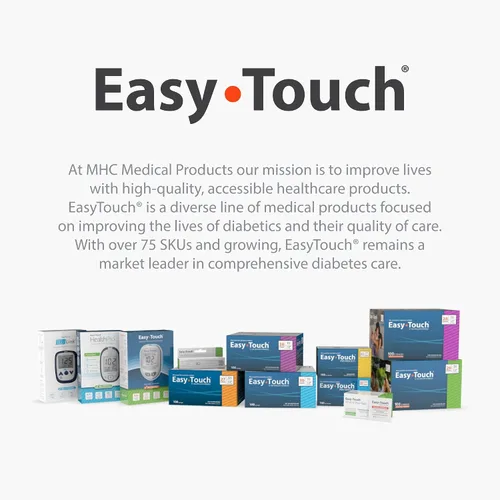 Vista 8 de EasyTouch - Almohadillas de preparación de alcohol esterilizadas con gamma, envueltas individualmente, 10 por paquete, 1200 paquetes