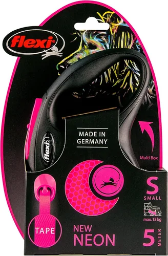 Vista 6 de Flexi Cinta Neón Rosa Pequeña 16.4 ft