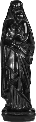 Vista 11 de Rockcloud Figura de cristal curativo Amatista Virgen María sosteniendo bebé figura religiosa escultura Nuestra Señora Reiki bendito regalos