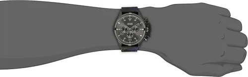 Vista 2 de GUESS U0480G3 Reloj icónico de camuflaje azul con esfera de pistola para hombre