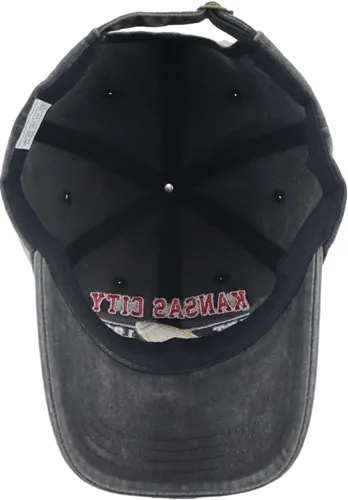 Vista 6 de Terojnkl Gorra de béisbol bordada para hombres y mujeres, ajustable, unisex, de algodón, para fanáticos