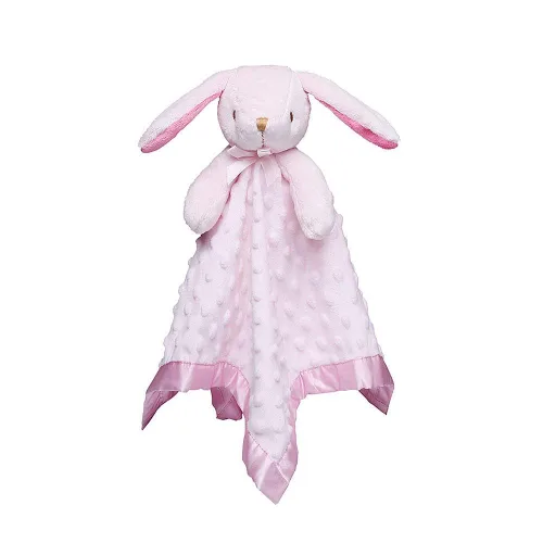 Vista 15 de Pro Goleem Manta de Seguridad de Elefante, Manta de Apego Suave Unisex Regalos para Bebés para Niños y Niñas Juguete de Abrazo Animal de Peluche