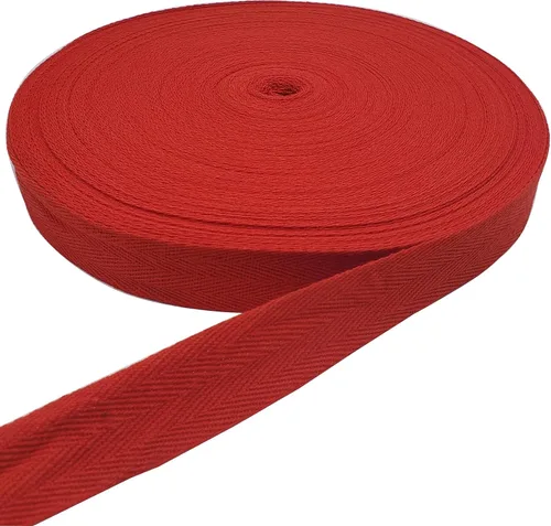 Vista 44 de Cinta de espiga de 50 yardas, cinta de algodón para coser (beige, 1 pulgada) Materiales respetuosos con el medio ambiente, suaves