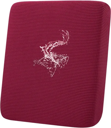 Vista 117 de Fundas impermeables para sofá seccional, fundas de cojín antideslizantes para sofá Ajuste seccional en forma de L, tela jacquard elástica, parte